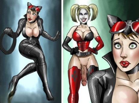 Harley Quinn gwiazda porno, miło zdjęcie